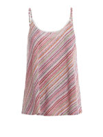 Top in maglia a righe