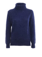 Dolcevita in alpaca e lana blu