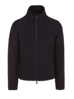 Giubbotto blu con zip termonastrata