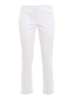Pantaloni crop in misto cotone