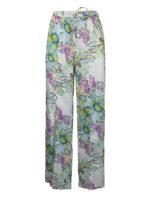 Pantaloni a palazzo motivo floreale