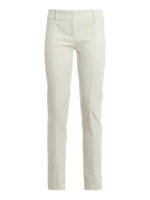 Pantaloni in misto cotone stretch
