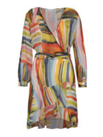 Abito con stampa artistica