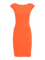 Vestido De Coctel - Naranja