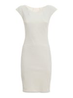 Vestido De Coctel - Gris Claro