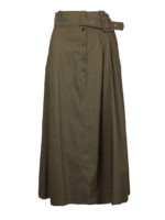 Gonna midi con bottoni