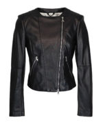Giubbotto stile biker nero
