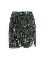 Minigonna con paillettes