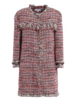 Cappottino in tweed a quadri