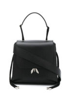 Borsa nera in pelle Sleepy Fly media