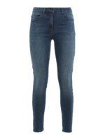 Jeggings in denim slavato