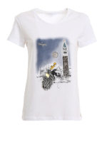 T-shirt impreziosita da stampa logo Venezia