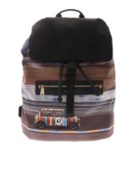 Zaino nero stampa Racing Mini