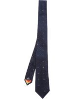 Cravatta con motivo Logo Spot blu