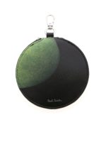 Portamonete nero con stampa Apple