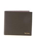 Portafoglio color graffite e mattone