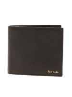 Portafoglio nero con stampa Racing Mini