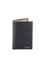 Portafoglio in pelle liscia