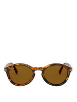 Occhiali da sole tartarugati rotondi