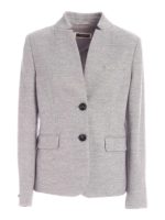 Giacca monopetto semi foderata grigia