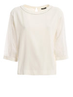 Blusa con maniche a pipistrello