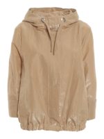 Giacca con cappuccio e perline