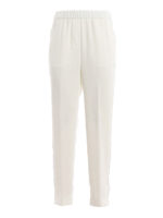 Pantaloni con punto luce bianchi