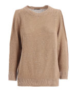 Maglione girocollo con dettaglio paillettes