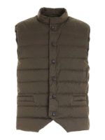 Gilet imbottito verde