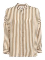 Camicia in misto-viscosa a righe