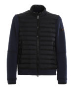 Giacca idrorepellente con pannello imbottito