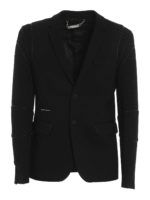 Blazer in viscosa misto cotone stretch