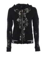 Felpa Akhya con tulle e paillettes