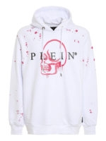 Felpa con logo Skull