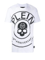 T-shirt con maxi logo stampato