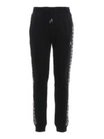 Joggers con bande logo