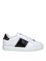 Lo-top sneakers dettaglio pitone