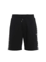 Shorts sportivi con bande logo