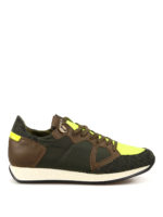 Sneaker Monaco Trekking verde militare