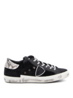 Sneakers Prsx in velluto con glitter