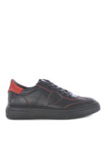 Sneaker nere Temple in pelle