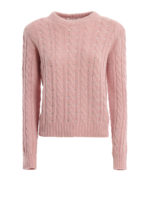 Girocollo a trecce con strass