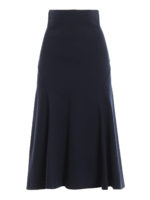 Gonna svasata in jersey punto stoffa