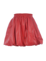 Gonna a palloncino in ecopelle