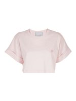 T-shirt crop in cotone