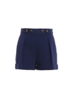 Shorts in crepe stretch