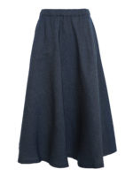 Gonna in denim di cotone