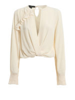 Blusa Giac in crepe de Chine
