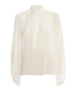 Blusa Riservare in seta crepe de chine