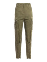 Pantaloni Aceto con zip in fondo